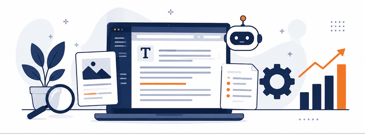 SEOWriting AI Benutzeroberfläche und KI-Schreibassistent